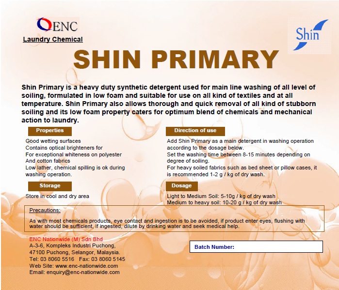 Laundry Main Detergent Powder Malaysia Manufacturer Distributor